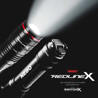 Nebo Redline X Rechargeable Flashlight - 1800 Lumen LED