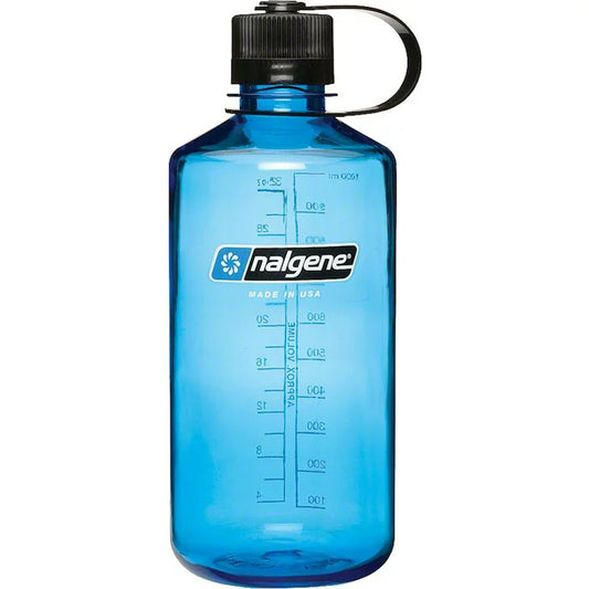 Nalgene Everyday 32 oz Slate Blue Plastic Water Bottle with Narrow Mouth Lid