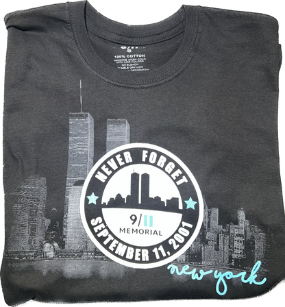 Never Forget 9/11 T-Shirt - Patriot Day Tribute